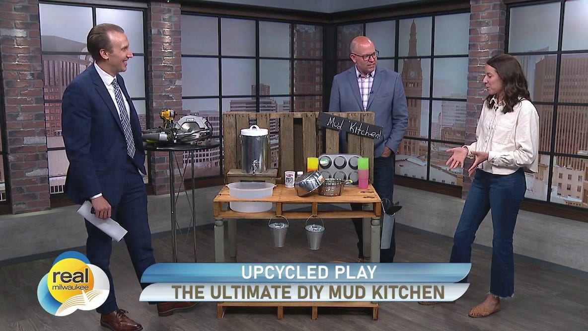 Upcycled play; Creating the ultimate DIY mud kitchen
