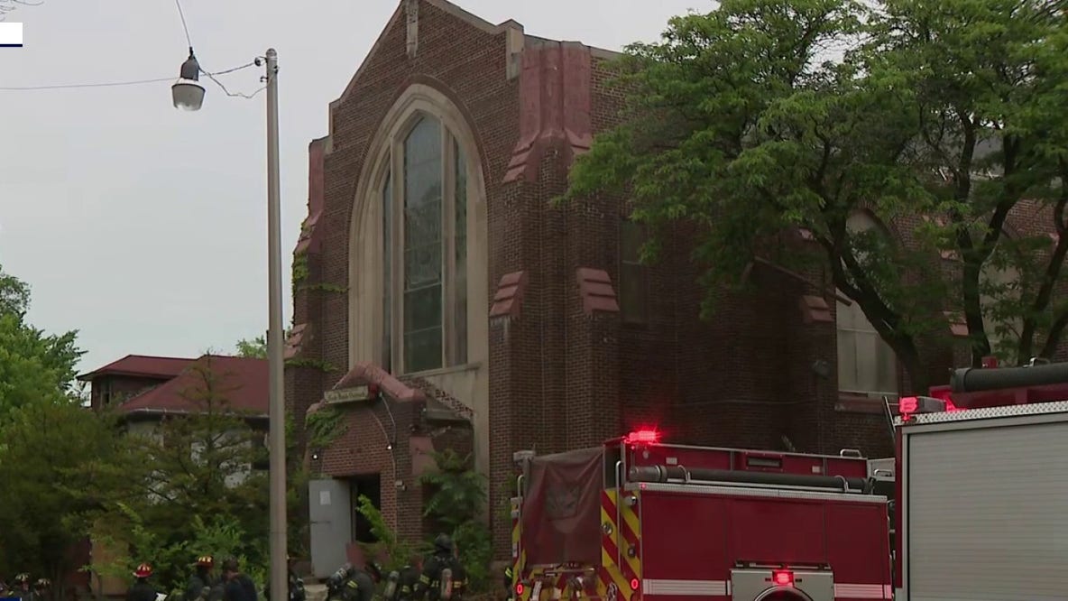 Milwaukee church fire near 24th and Auer