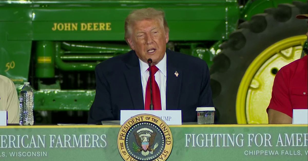 Trump in Wisconsin: President talks agriculture, agenda with farmers