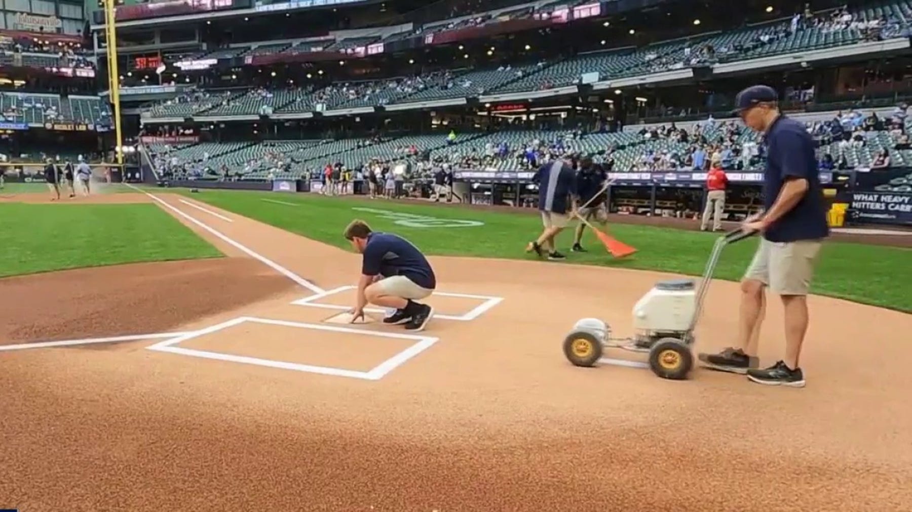 Brewers vs. Giants: How American Family Field gets game-day ready