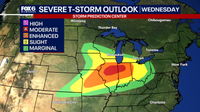 Southeast Wisconsin: Severe storms possible on Wednesday