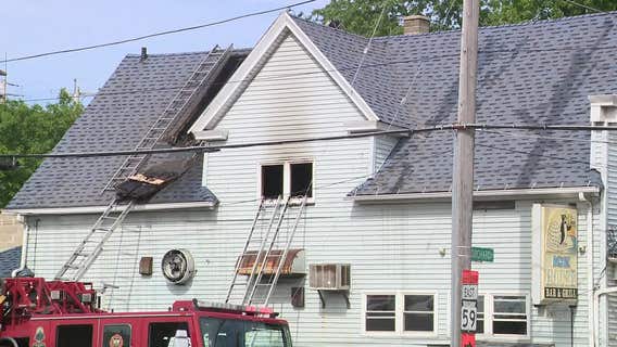 Lucky's Ice House fire; Milwaukee bar closed after basement blaze