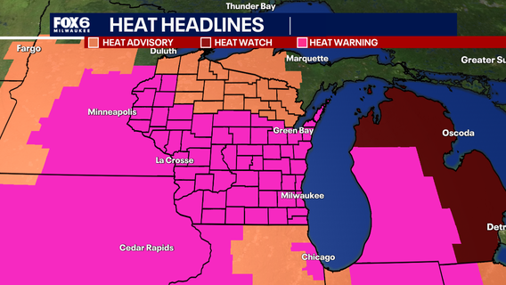 Dangerous, prolonged heat in southeast Wisconsin this week; what to know