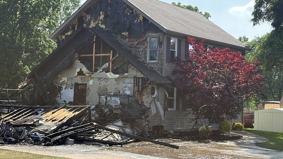 Milwaukee house fire, 115th and Mill; no injures reported