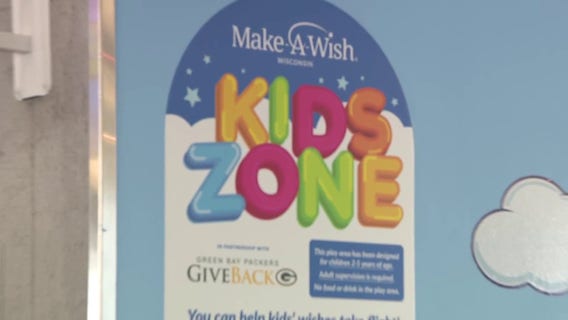 MKE Airport unveils newly branded Make-A-Wish Wisconsin Kids Zones