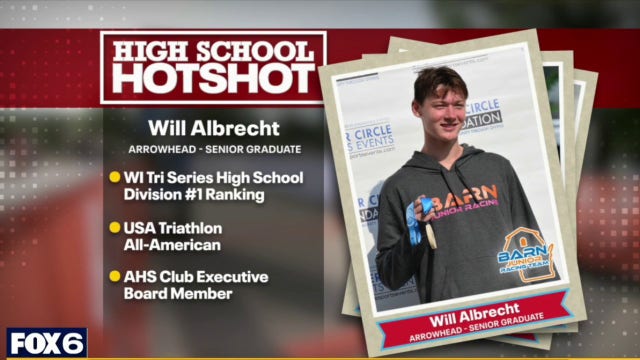 Arrowhead High School senior graduate excels as triathlete