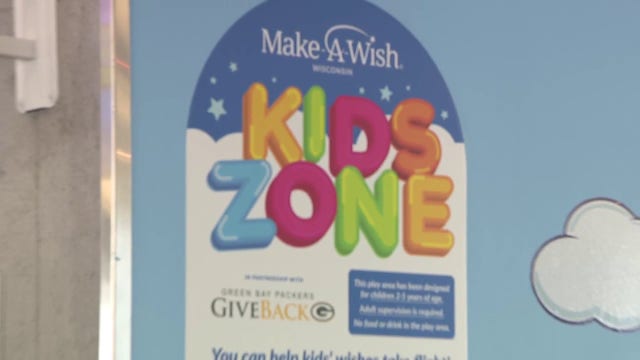 MKE Airport unveils newly branded Make-A-Wish Wisconsin Kids Zones