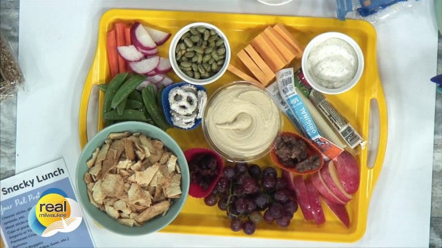 The Art of the Snacky Lunch; Simple summer lunch strategy from Happy Place Cooking Space