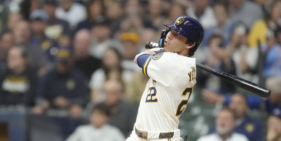 Brewers beat Guardians; Pratt gets first hit, RBI in 9-4 win