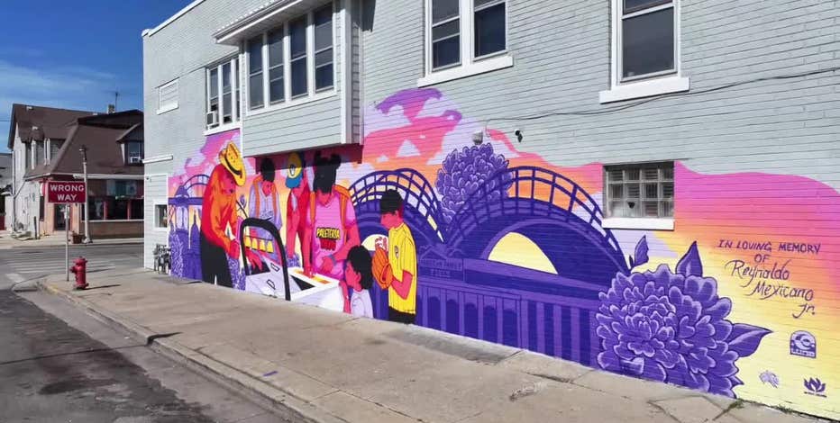 South side Milwaukee Brewers-backed mural celebrates community, sunset