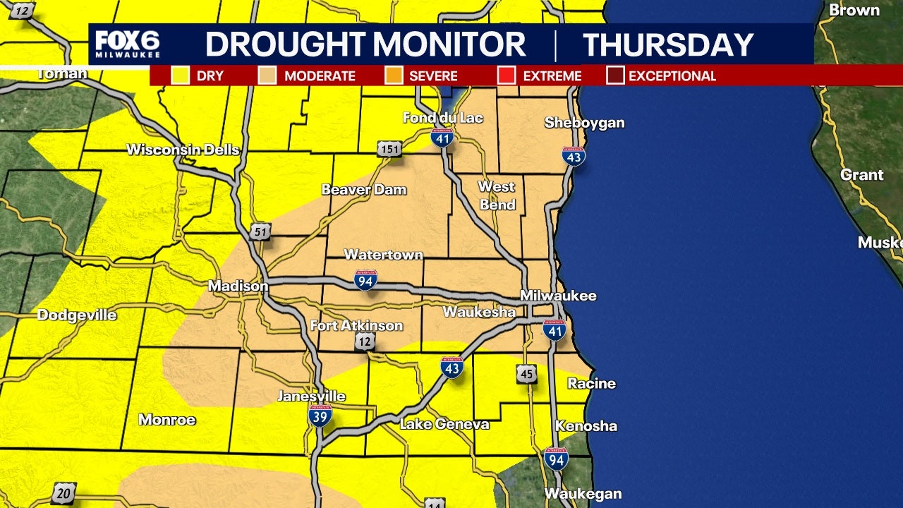 Wisconsin weather: Drought worsens, more rain on the way
