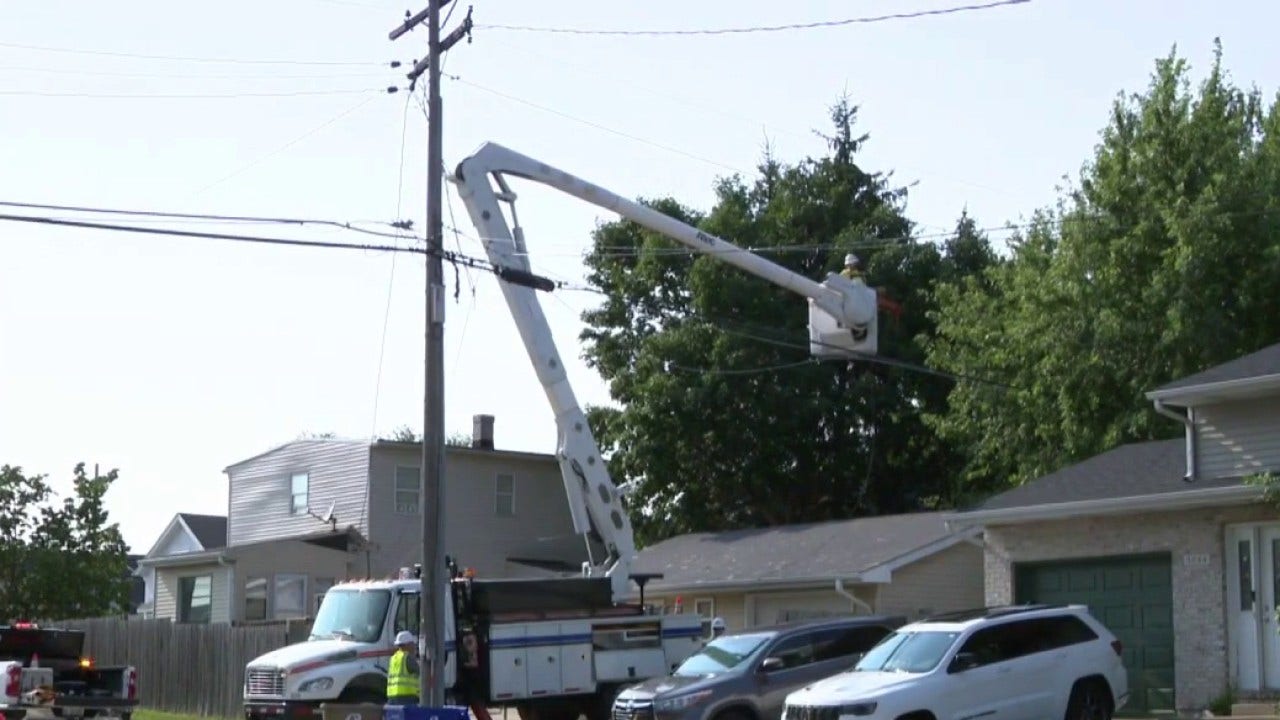Kenosha storm damage; widespread power outages, tree damage