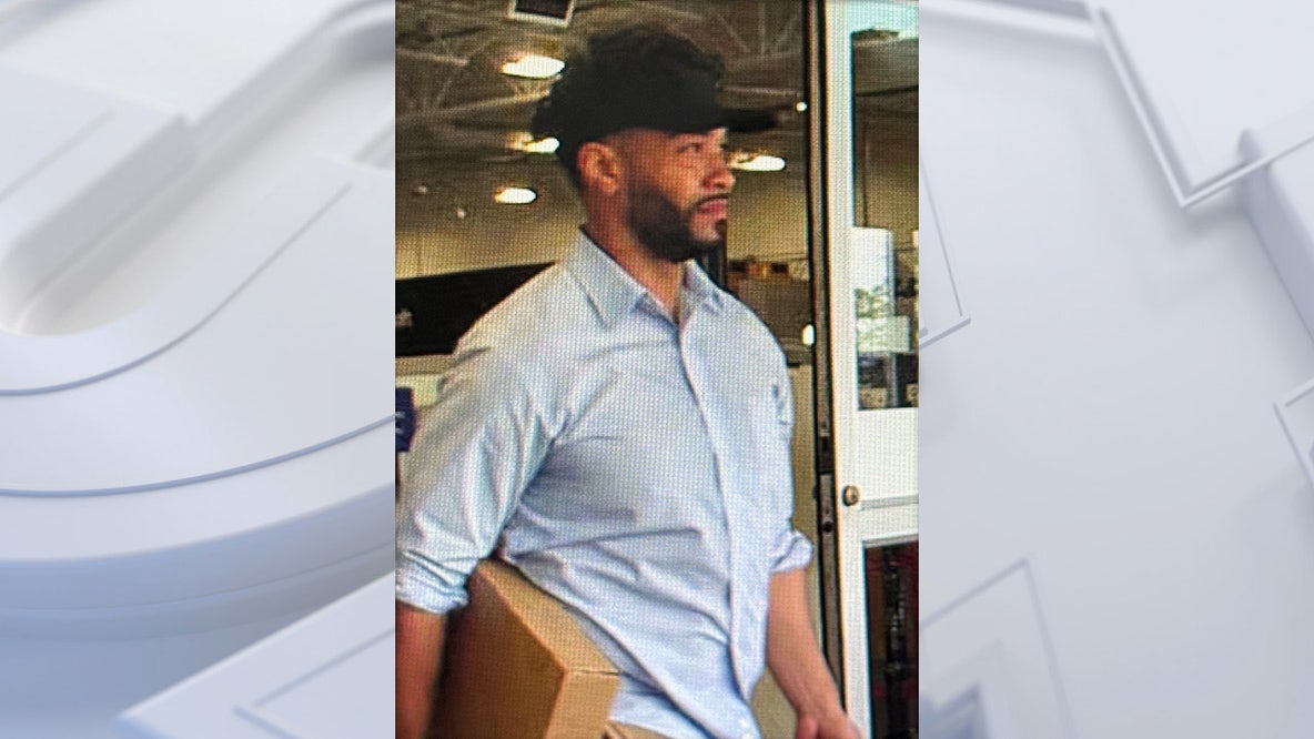 Brookfield credit card fraud, $4,400 purchase at Best Buy; suspect sought