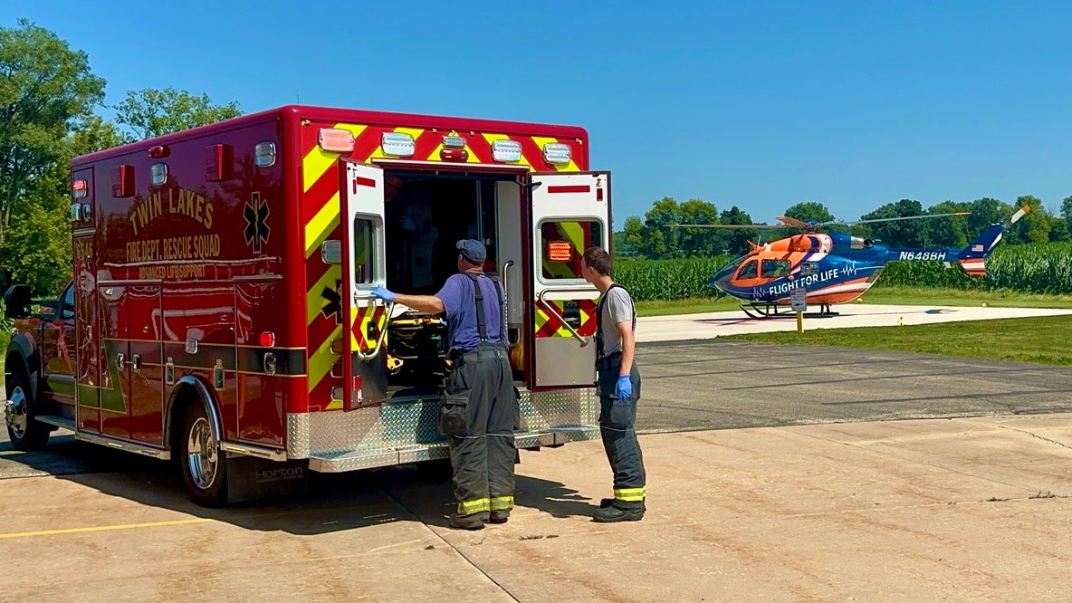 Kenosha County crash; multiple injured, Flight for Life called