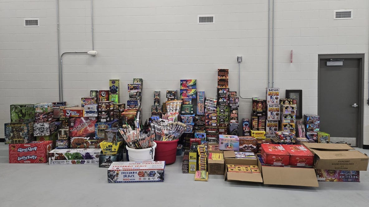 Oshkosh police seize over 600 illegal fireworks; estimated value of $29,000
