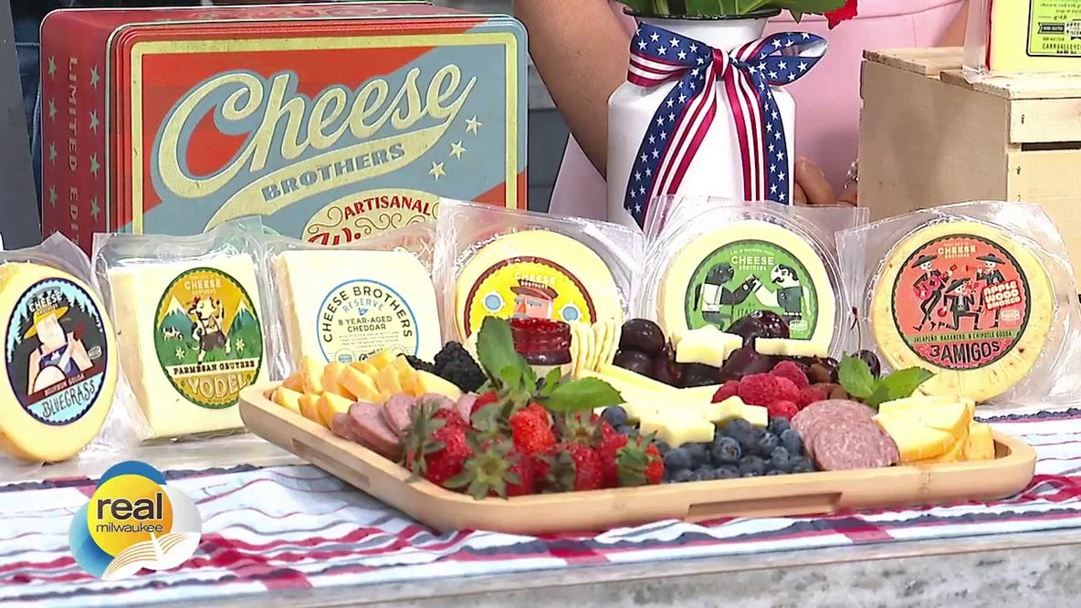 Red, white & bleu; Celebrating America 250 with Wisconsin Cheese