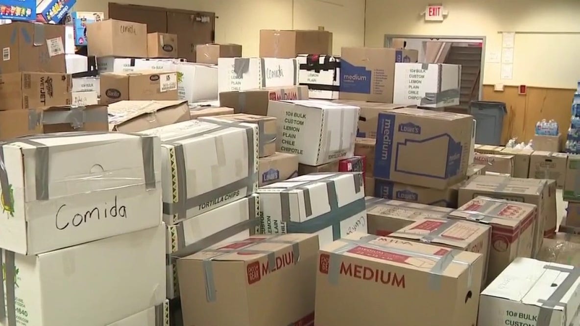 Venezuela earthquakes: Milwaukee volunteers load donated relief supplies