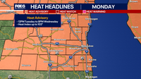 Wisconsin heat advisory Tuesday into Wednesday; what to expect