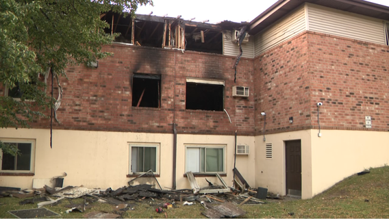 Milwaukee apartment fire; 1 dog dead, dozens impacted