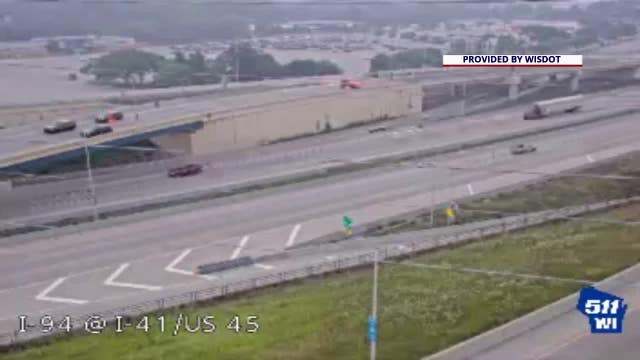 Zoo Interchange motorcycle crash, 2 people injured