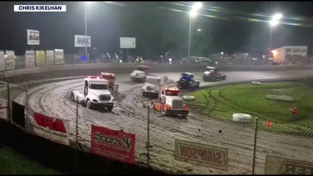 Wilmot Raceway semi-truck dirt race a first for Wisconsin