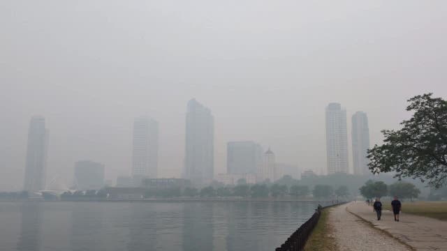 Wildfire smoke in Milwaukee, people deal with the terrible air quality