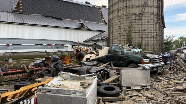Walworth County storm: Silo collapse, downed power lines among damage