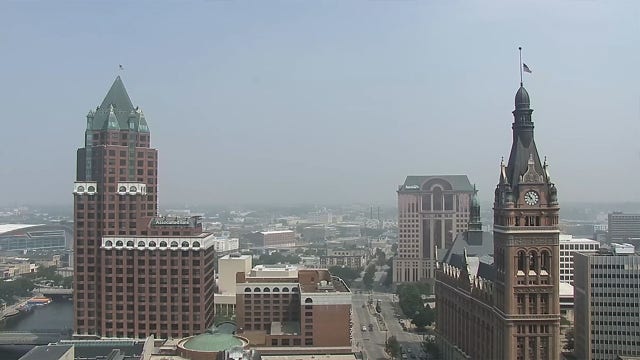 Map: Milwaukee air quality remains hazardous due to wildfire smoke