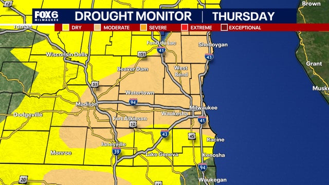 Wisconsin weather: Drought worsens, more rain on the way