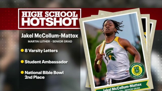 Martin Luther senior graduate earned 8 varsity letters, student ambassador