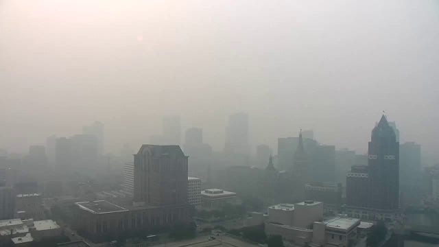 LIVE UPDATES: Wisconsin air quality, wildfire smoke blankets region