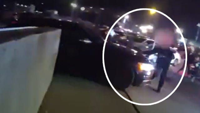 Video: Milwaukee police shooting, suspect hits officer with car