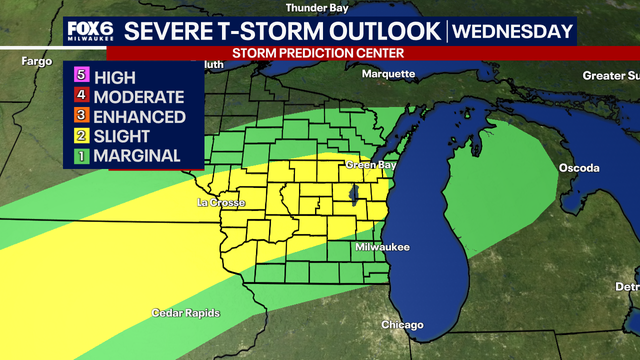 Wisconsin weather: Flash flood warning until 2 a.m. Thursday