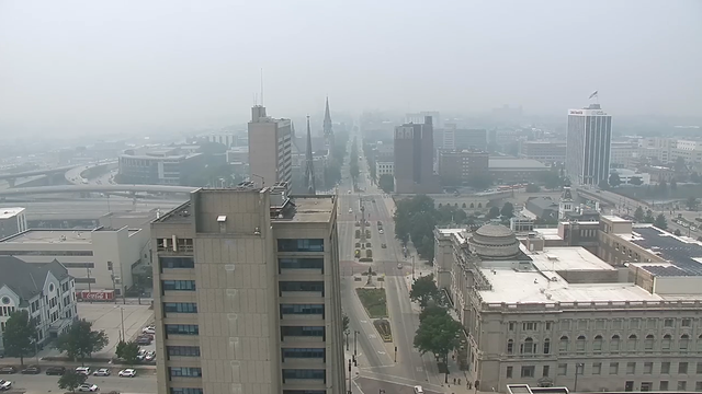 Map: Milwaukee County air quality reaches worst-ever level
