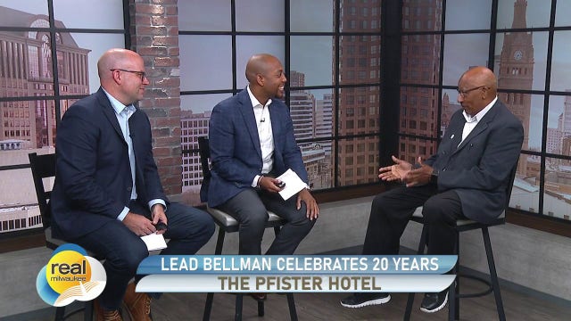 Lead bellman at The Pfister Hotel celebrates 20 years on the job