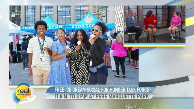 Get the scoop! Free citywide ice cream social benefits Hunger Task Force