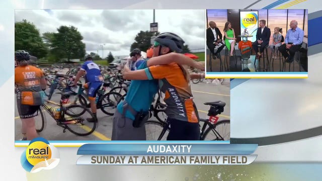 Audaxity bike ride fundraiser Sunday at American Family Field