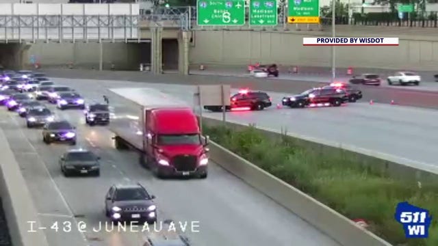 I-43 reopens in Milwaukee, 'incident' near Fond du Lac Avenue