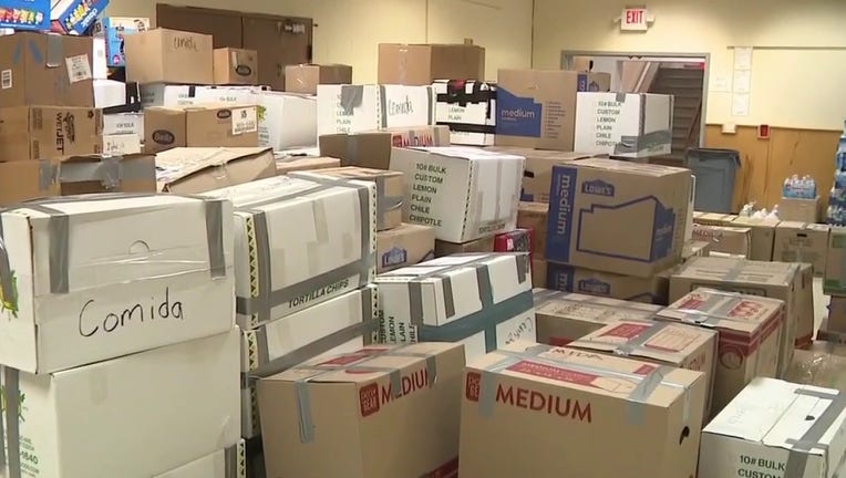 Venezuela earthquakes: Milwaukee volunteers load donated relief supplies