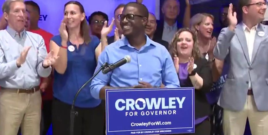 Wisconsin governor race: David Crowley officially resumes campaign