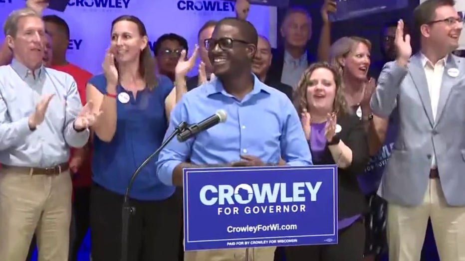 Wisconsin governor race; David Crowley reenters primary after field shakeup