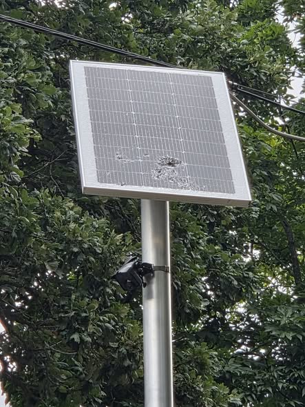 Mukwonago police seek suspect after street sensor shot