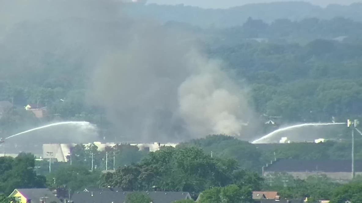 West Allis-West Milwaukee DPW fire, building under construction
