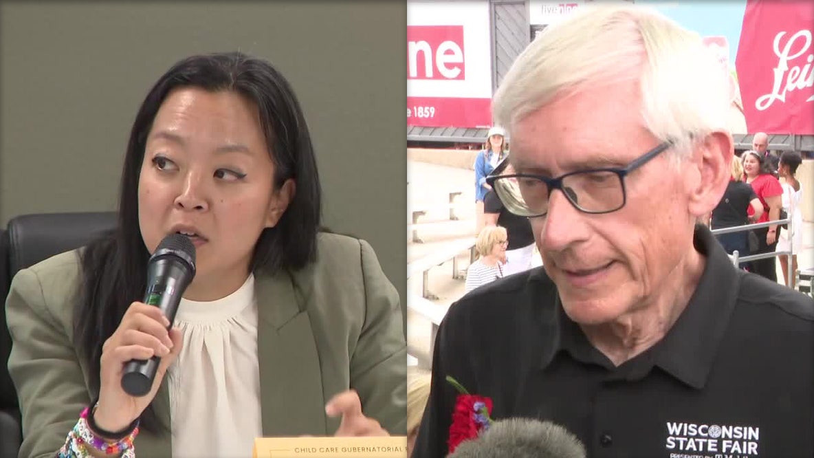 Wisconsin governor race: Evers questions Francesca Hong’s electability
