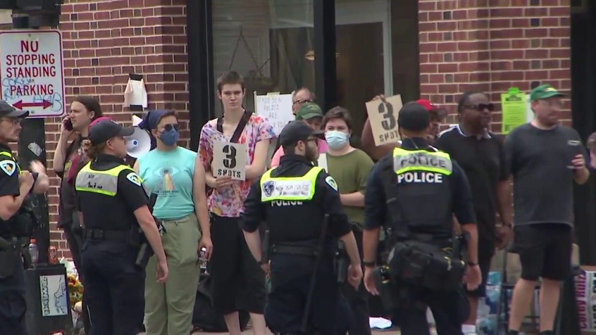 Madison police shooting; city crews clear out protest encampment, 10 arrested