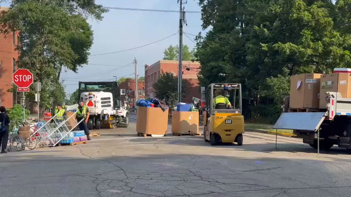 Madison police shooting; city crews clear out protest encampment