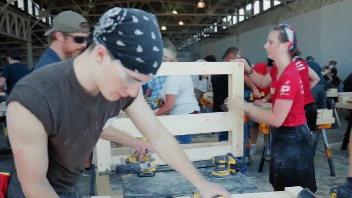 Racine, Kenosha volunteers build 328 beds for children in need