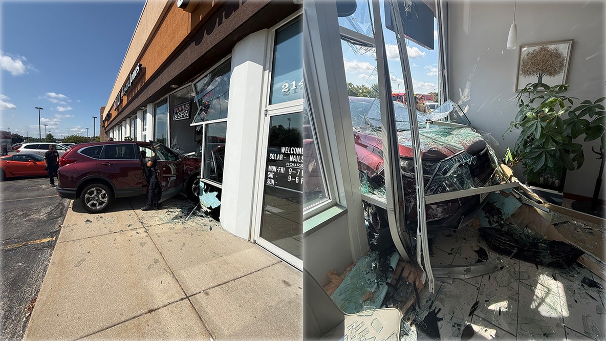 Driver crashes into Waukesha nail salon, no one injured