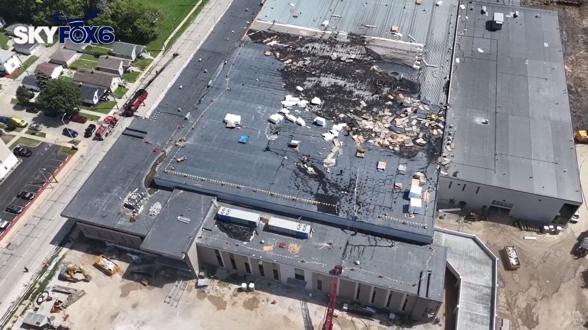 West Allis-West Milwaukee DPW fire, building under construction