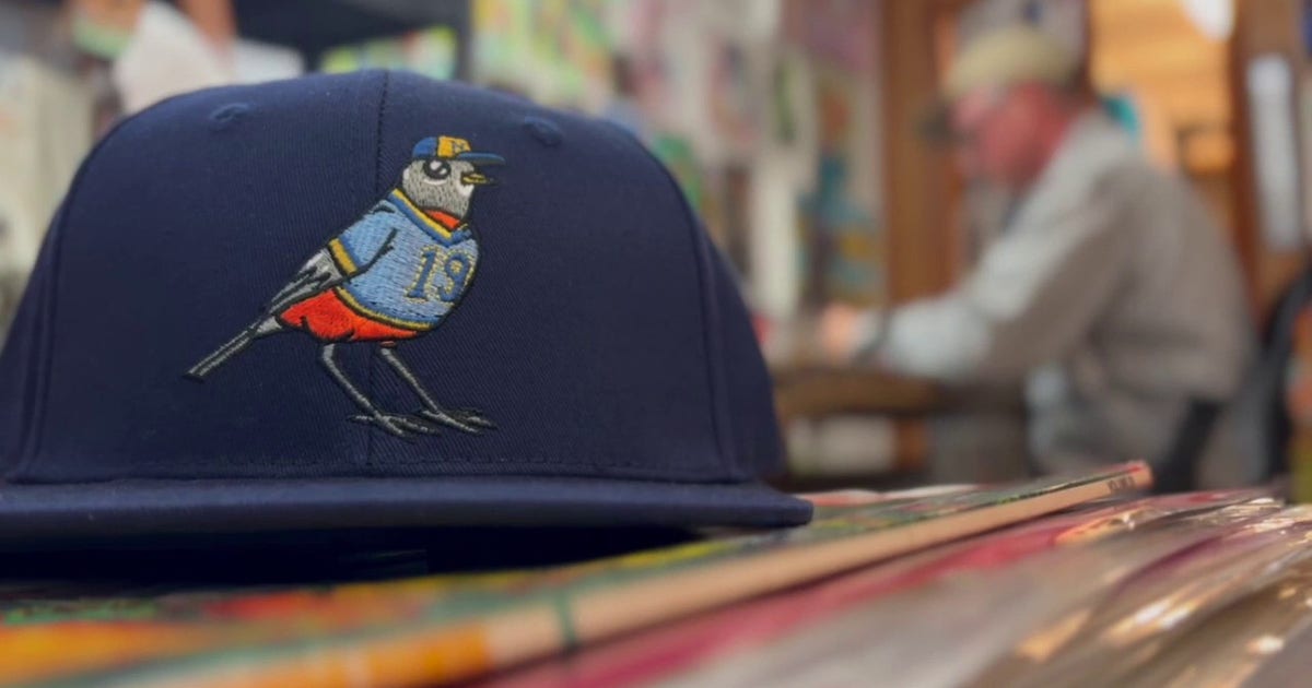 Milwaukee artist draws inspiration from legend for Brewers hat giveaway